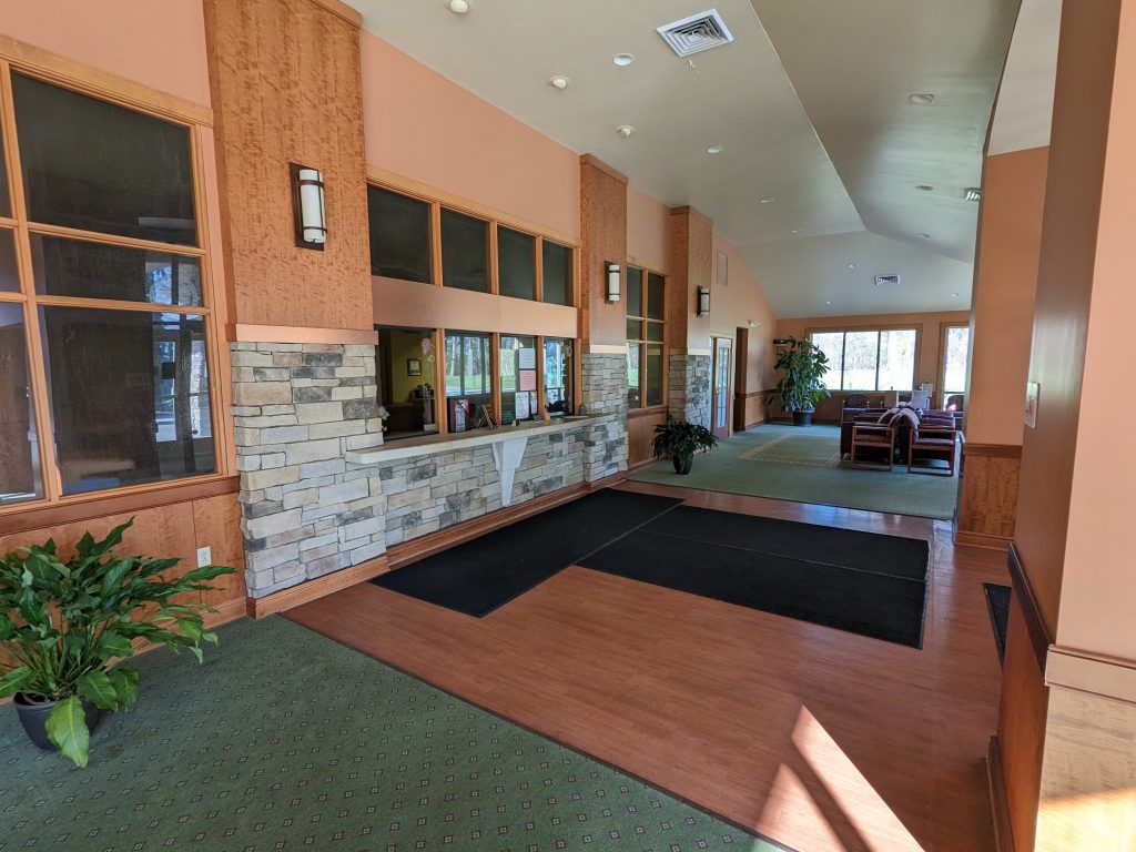 Reception area at Hermitage Orthopedics and Sports Medicine
