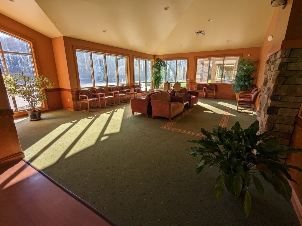 Waiting room at Hermitage Orthopedics and Sports Medicine