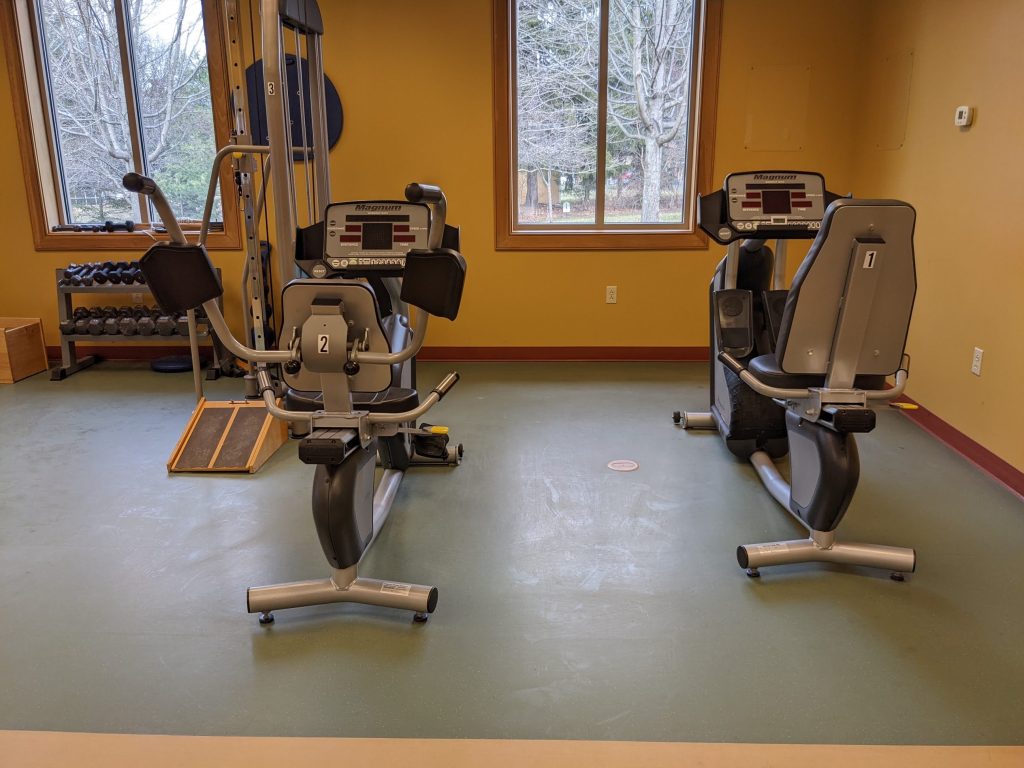 Cardio equipment for physical therapy rehabilitation